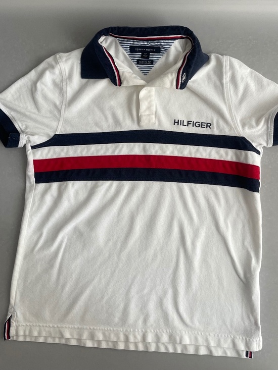 Tommy Hilfiger Other - Tommy Hilfiger Custom Fit White Polo Shirt Men’s Small